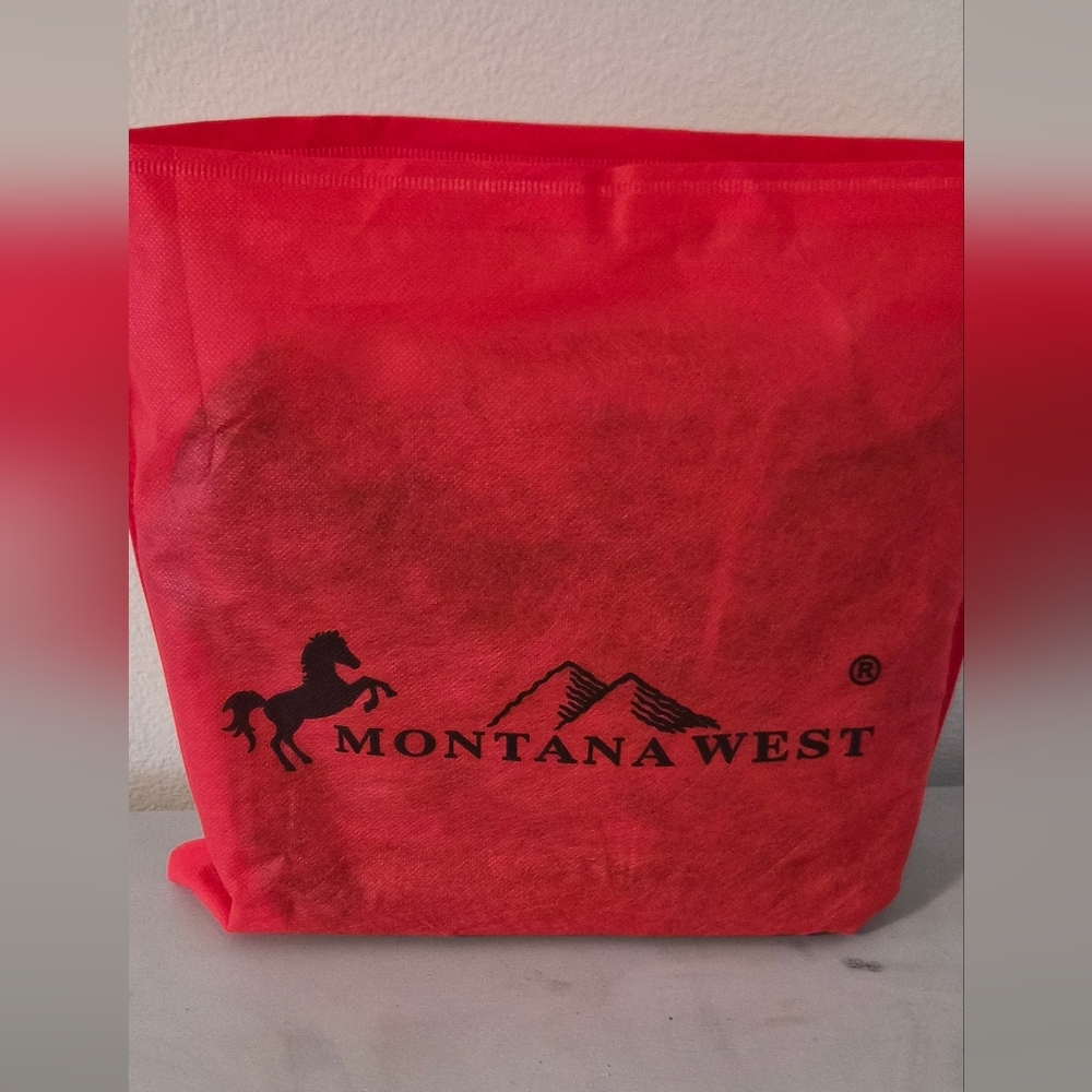 Montana West Coffee Whipstitch Conceal Carry Purse - Picture 9 of 9